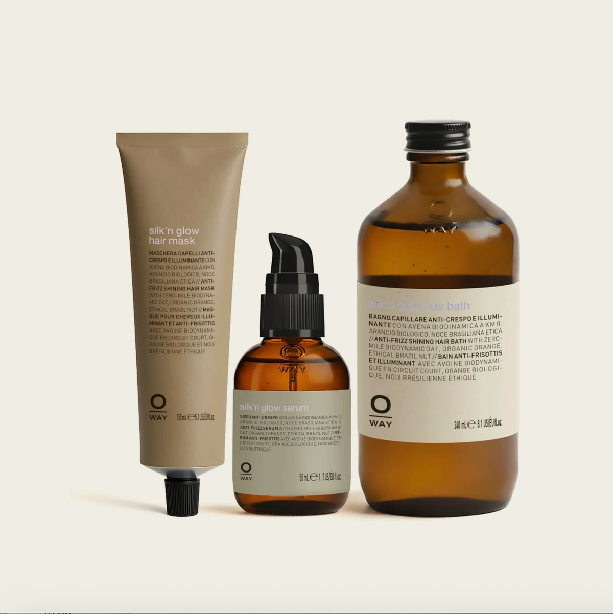 Oway Silk'n Glow Anti-frizz Set