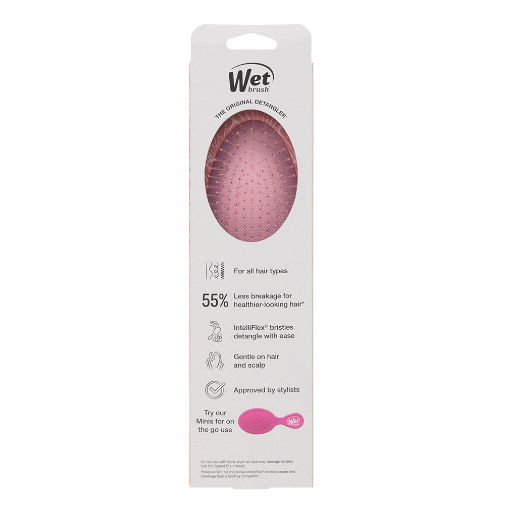 Wet Brush Coastal Charm Original Detangler Sunshine and Seashells limited edition detangling brush on white background