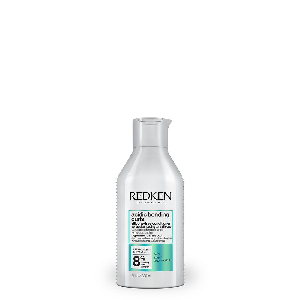 Redken Acidic Bonding Curls Conditioner 300ml white background front view silicone free bonding conditioner for damaged curls
