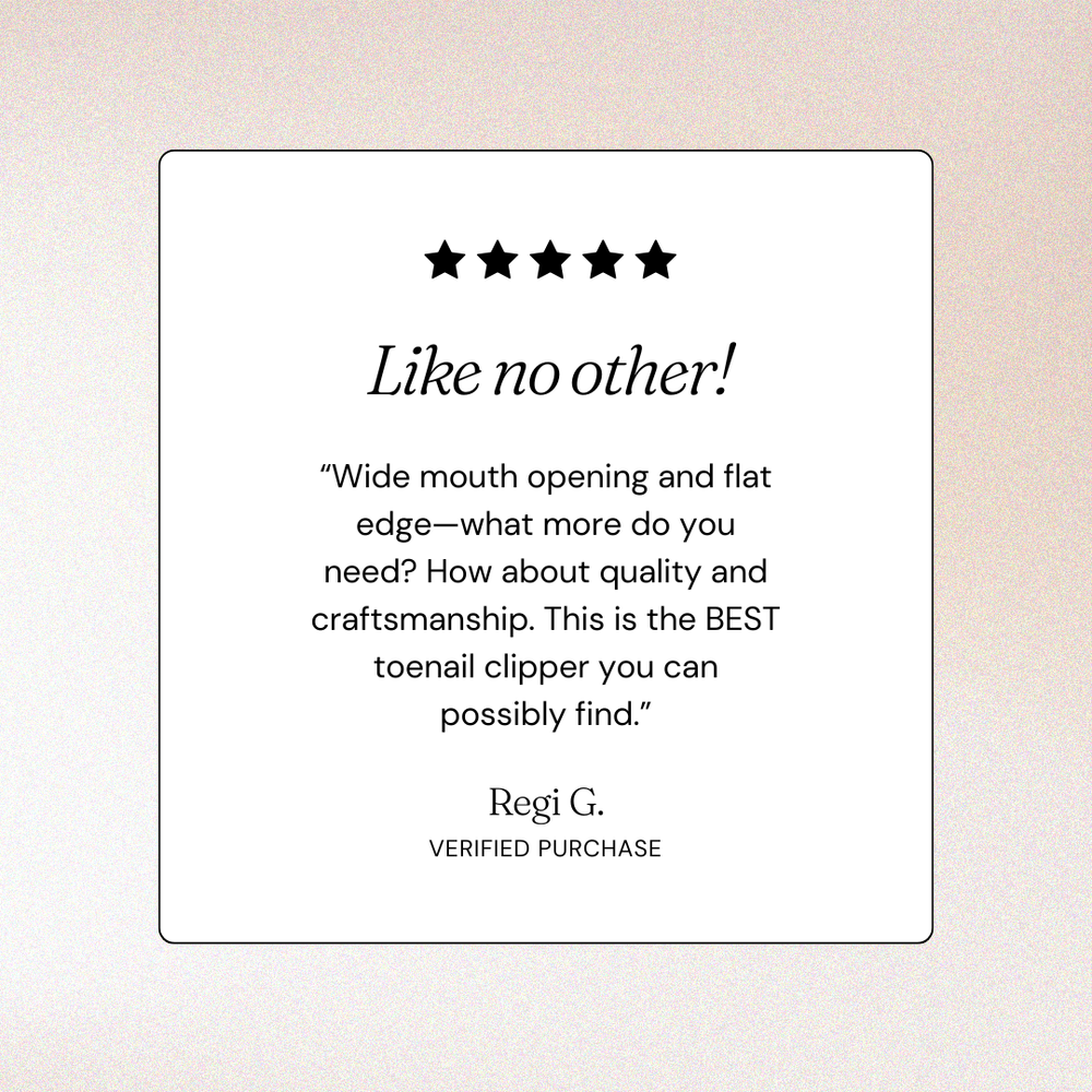 ArteStile Toenail Clippers customer reviews from verified purchasers