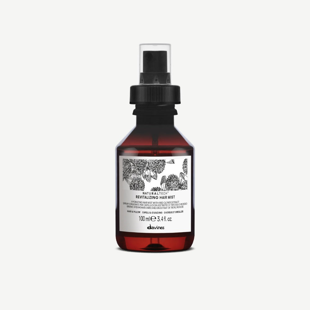 Davines Revitalising Hair Mist 100ml Naturaltech hydrating leave-in mist for dry hair, white background front view
