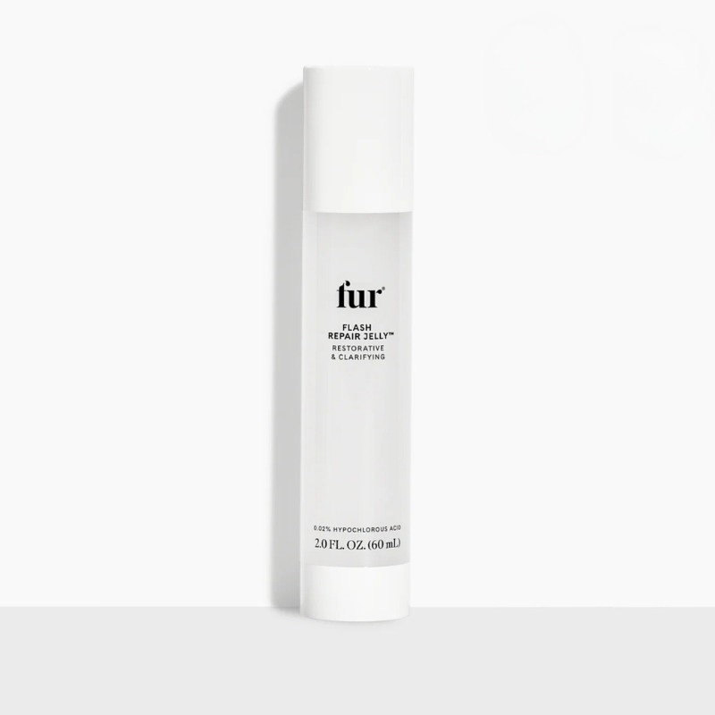 Fur skincare product on a white background