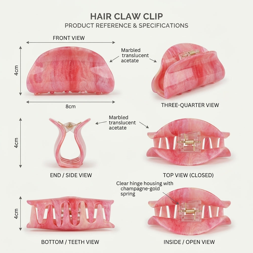 Gildie Classic Curve Claw Clip