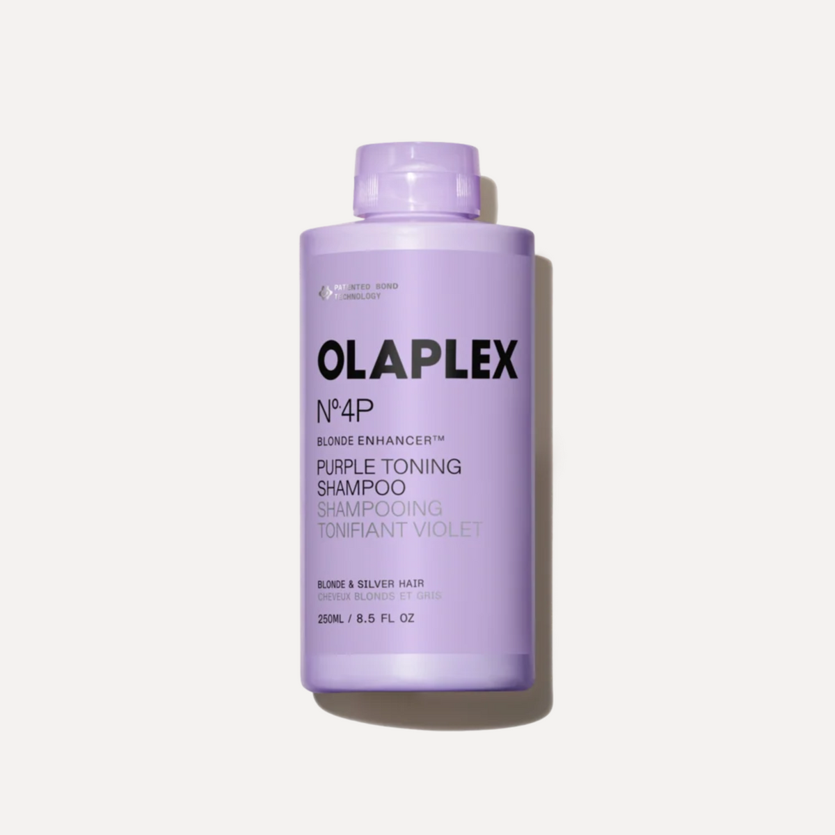 Olaplex No.4P Blonde Enhancer Purple Shampoo 250ml bottle, NZ stockist Sable Boutique