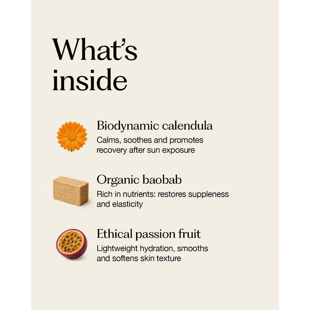 Oway After-Sun Body Balm key ingredient highlights