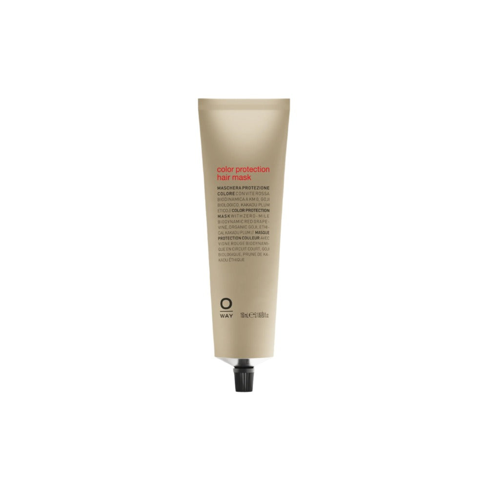 Oway Colour Protection Hair Mask 150ml tube on white background