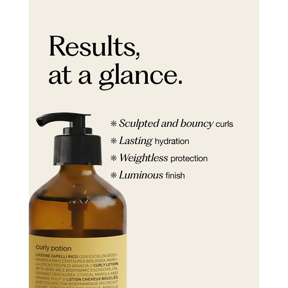 Oway Curly Potion benefits at a glance