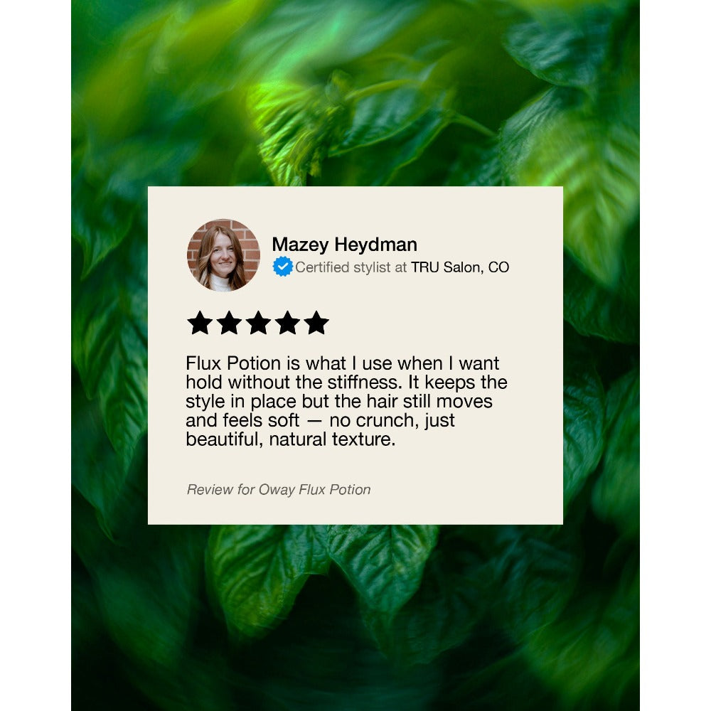 Oway Flux Potion customer review
