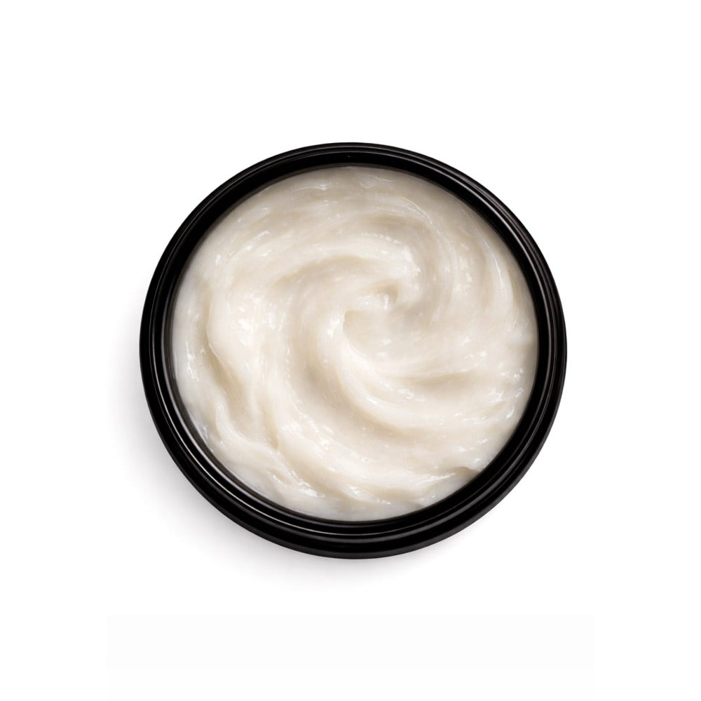 Oway Rebuilding Hair Mask open jar showing rich protein repair cream