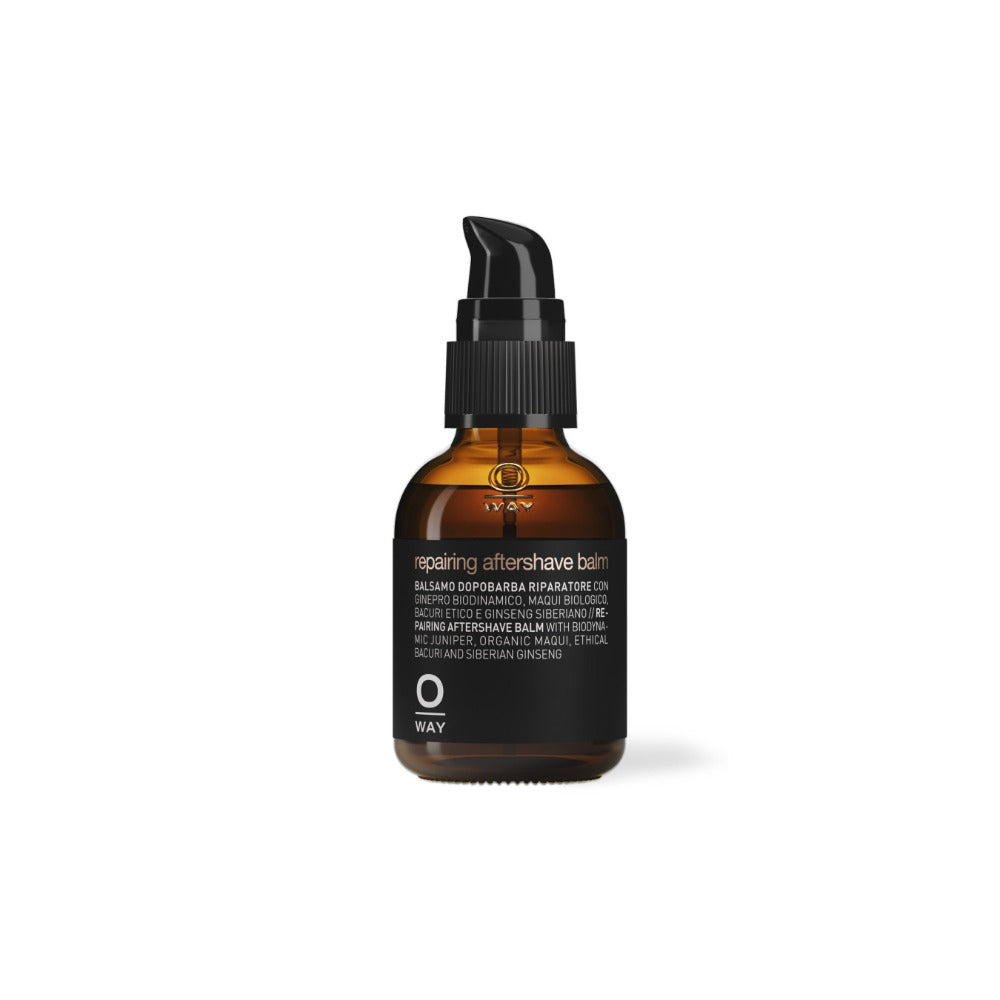 Oway Repairing Aftershave Balm 50ml pump bottle for sensitive skin