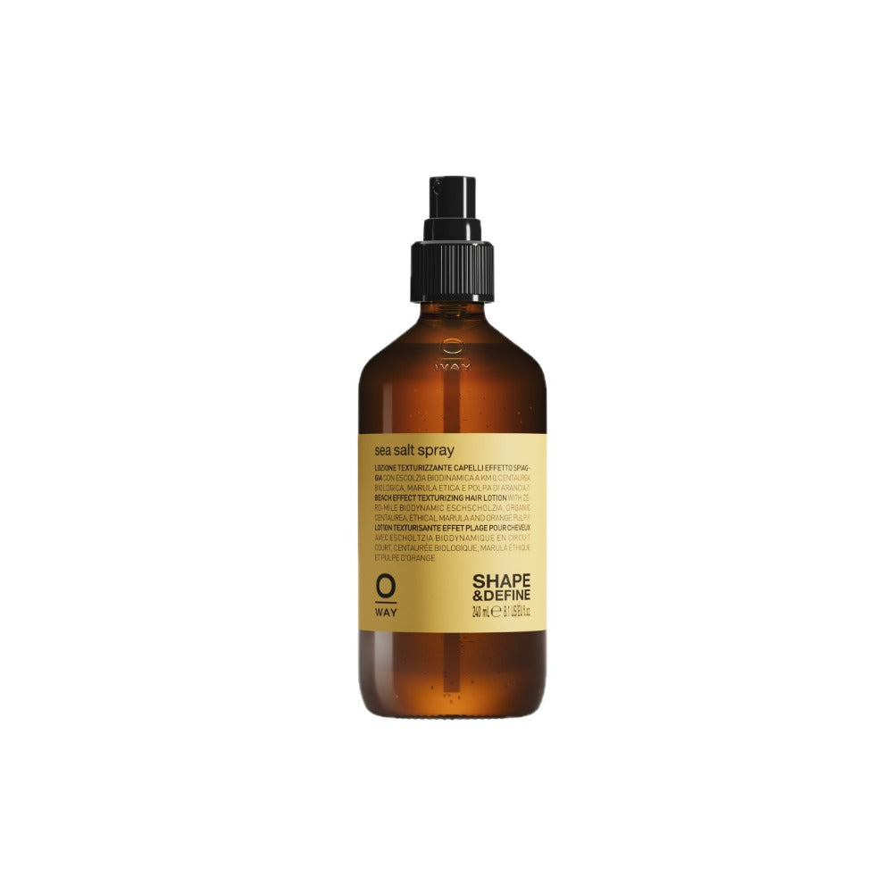 Oway Sea Salt Spray 240ml bottle for tousled beach waves