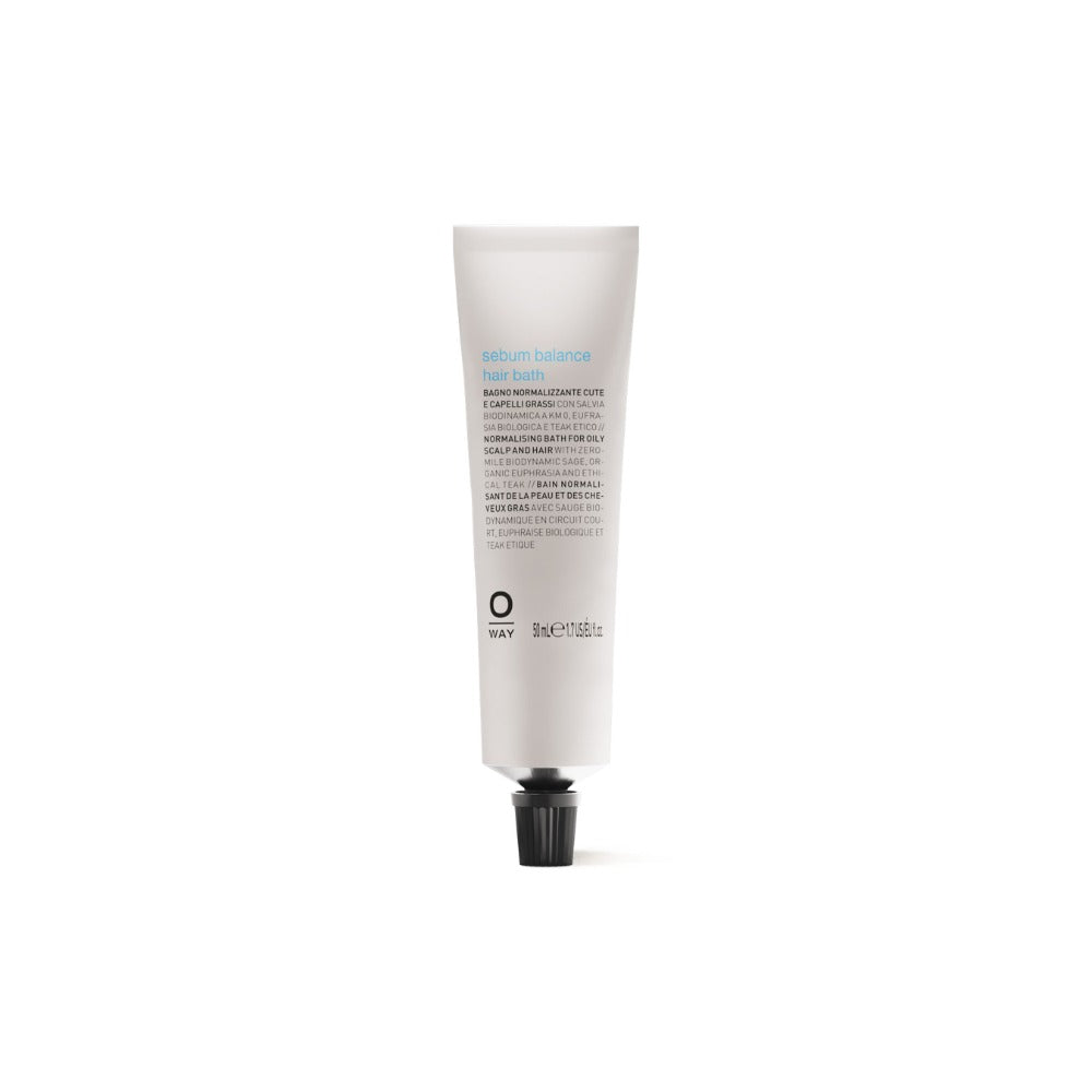 Oway Sebum Balance Hair Bath 50ml travel size tube