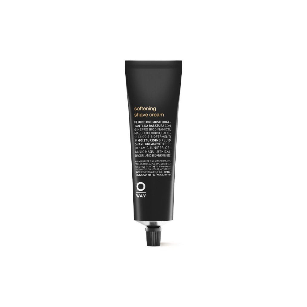 Oway Softening Shave Cream 100ml tube for sensitive skin