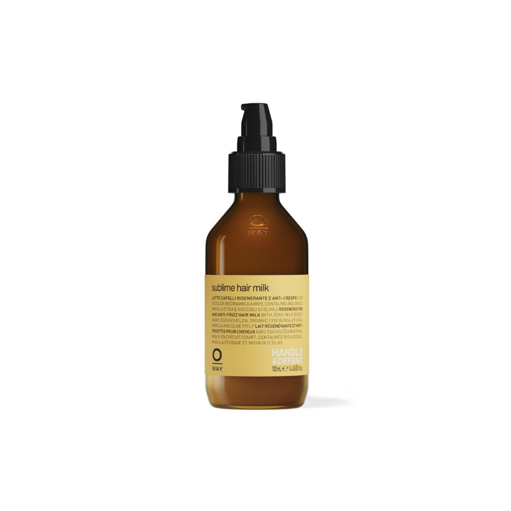 Oway Sublime Hair Milk 100ml spray bottle, leave-in conditioning milk