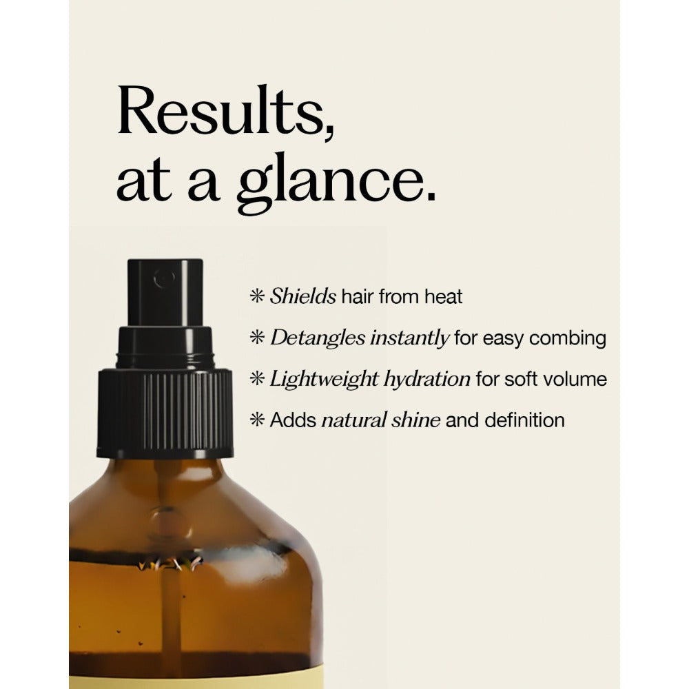 Oway Thermo Detangling Cloud benefits, detangles and protects from heat