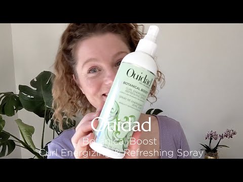 Ouidad Botanical Boost Curl Energising and Refreshing Spray product video