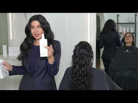 Wendy Iles step-by-step tutorial on how to use Iles Formula Curl Revive