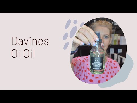 Davines OI Oil — how to use, official Davines video