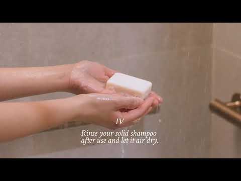 Davines shampoo bar — how to use, official Davines video