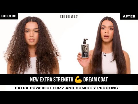 Color Wow Dream Coat results demonstration