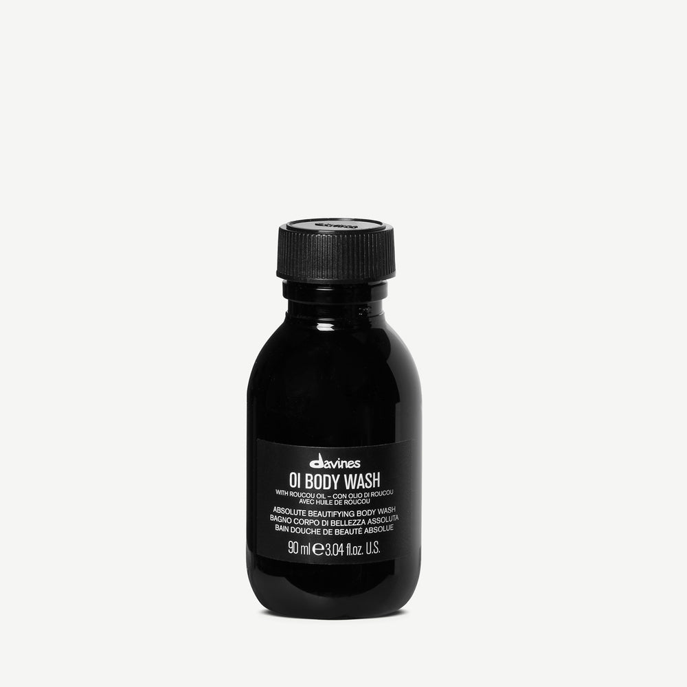 Davines Oi Body Wash white background hydrating shower gel for soft skin — Sable Boutique NZ