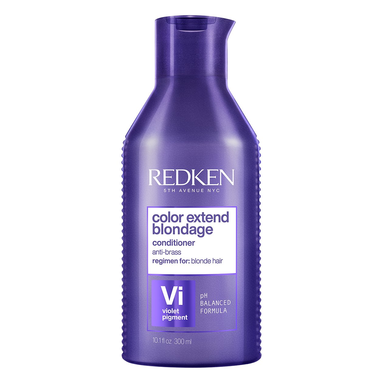 Redken Color Extend Blondage conditioner bottle on a white background