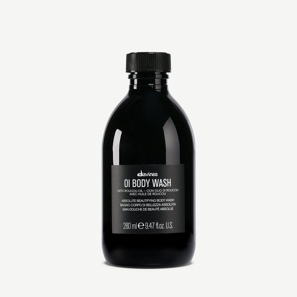 Davines Oi Body Wash white background bottle moisturising shower gel — Sable Boutique NZ