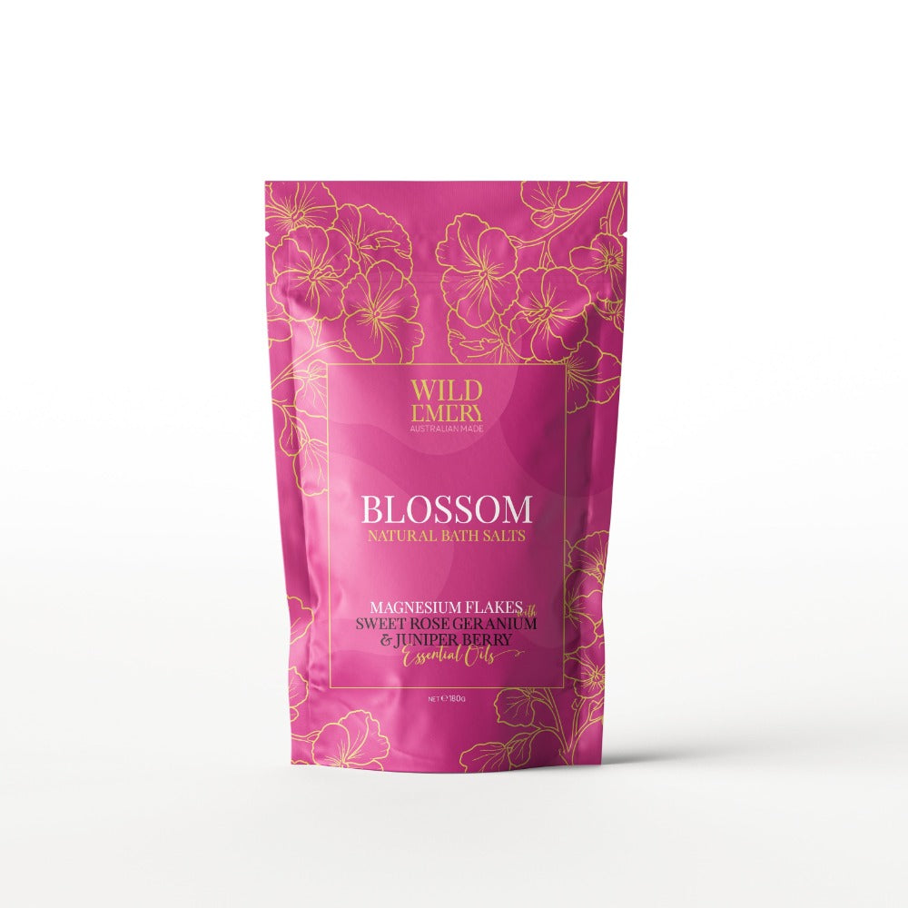 Wild Emery Blossom Natural Bath Salts 180g