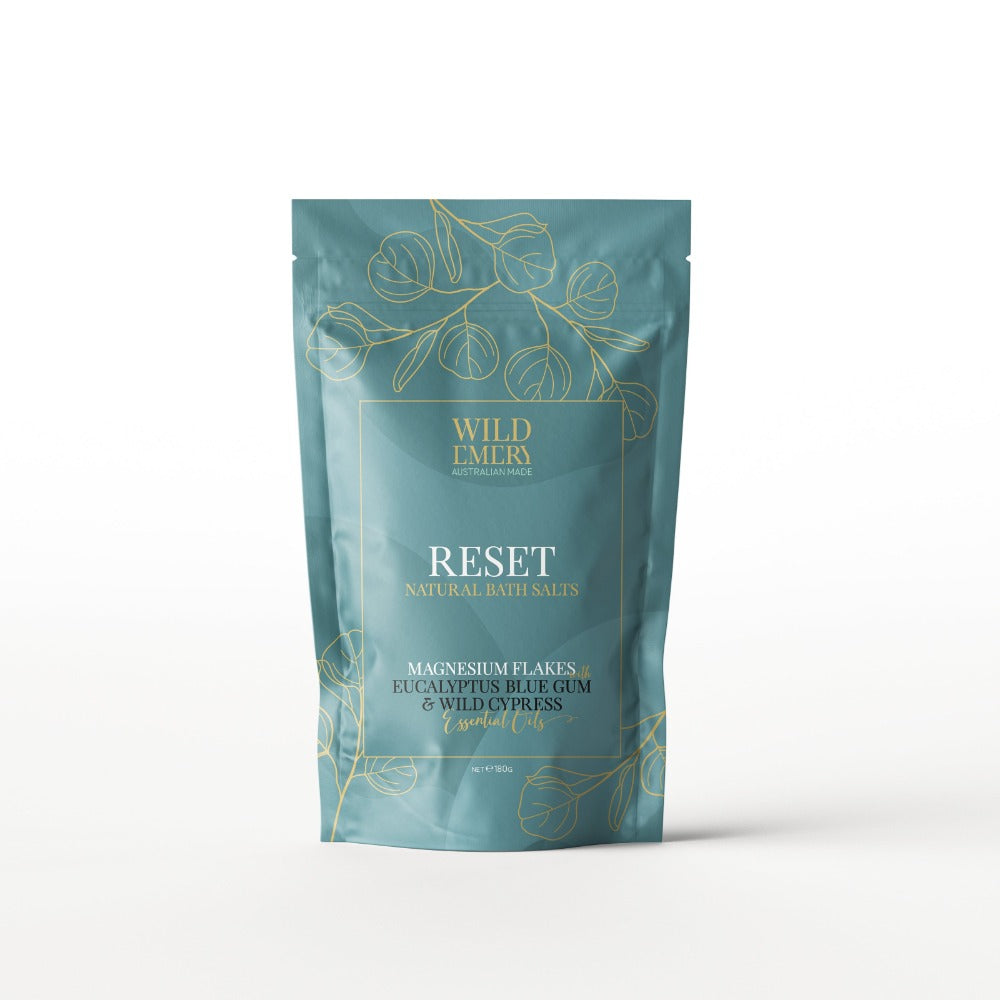 Wild Emery Reset Natural Bath Salts 180g