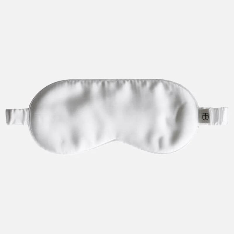 Penney + Bennett Silk Sleep Eye Masks Ivory
