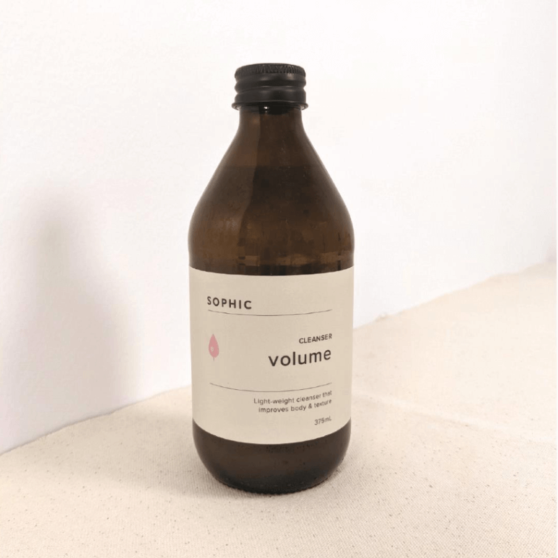 Bottle of SOPHIC Volume Cleanser