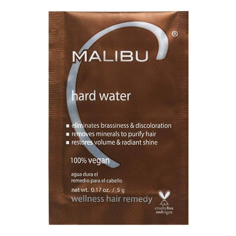 Malibu C brown hard water treatment sachet