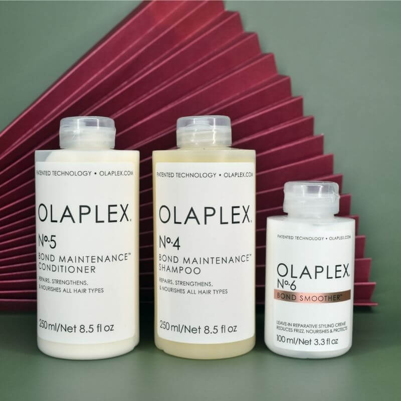 Olaplex Shampoo Conditioner and bond smoother kit